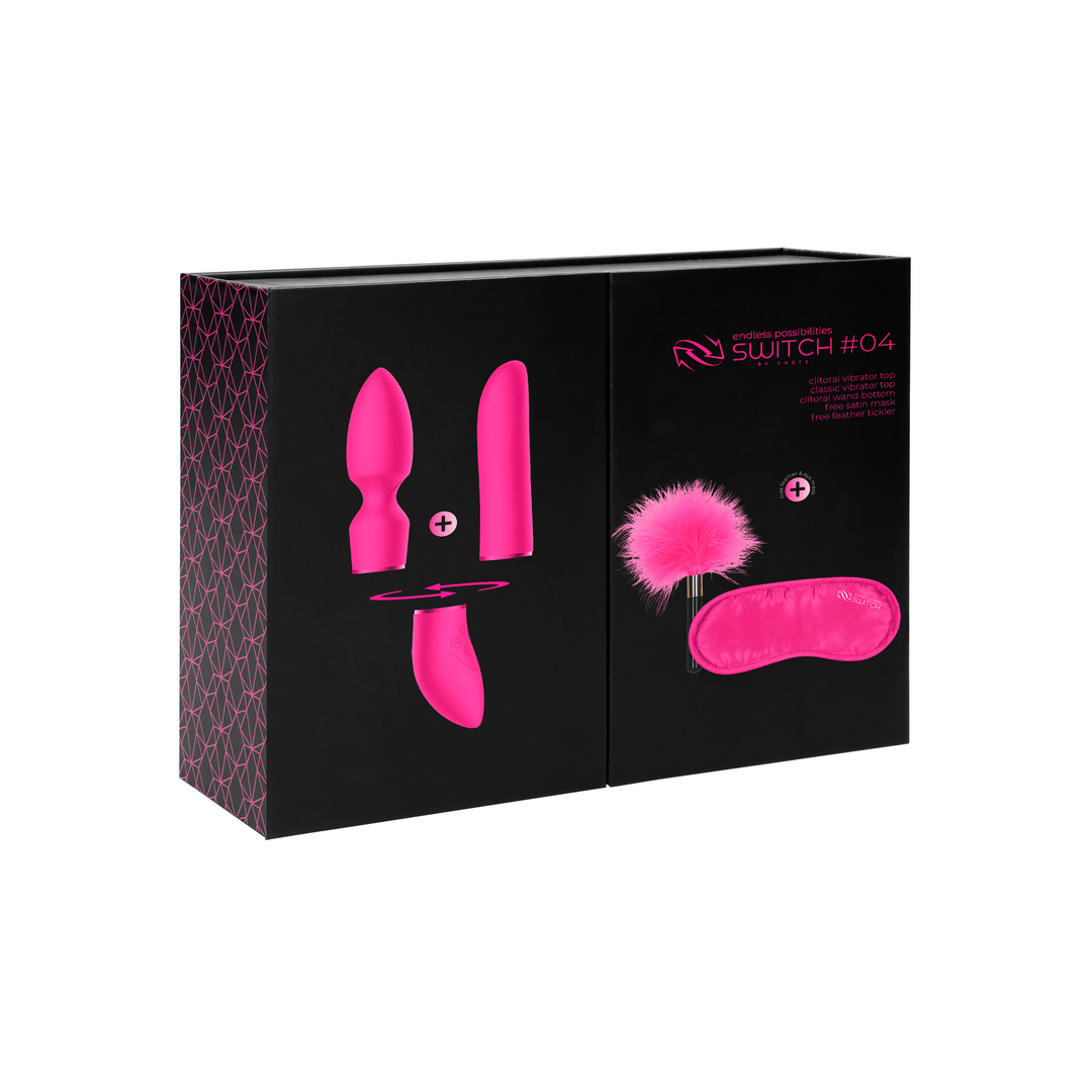 Vibrator Vergnügungsset #4 mit verschiedenen Aufsätzen – Ansicht 8