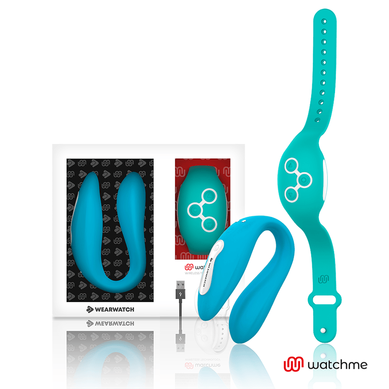 Vibrator Watchme Dual Indigo/Aquamarin