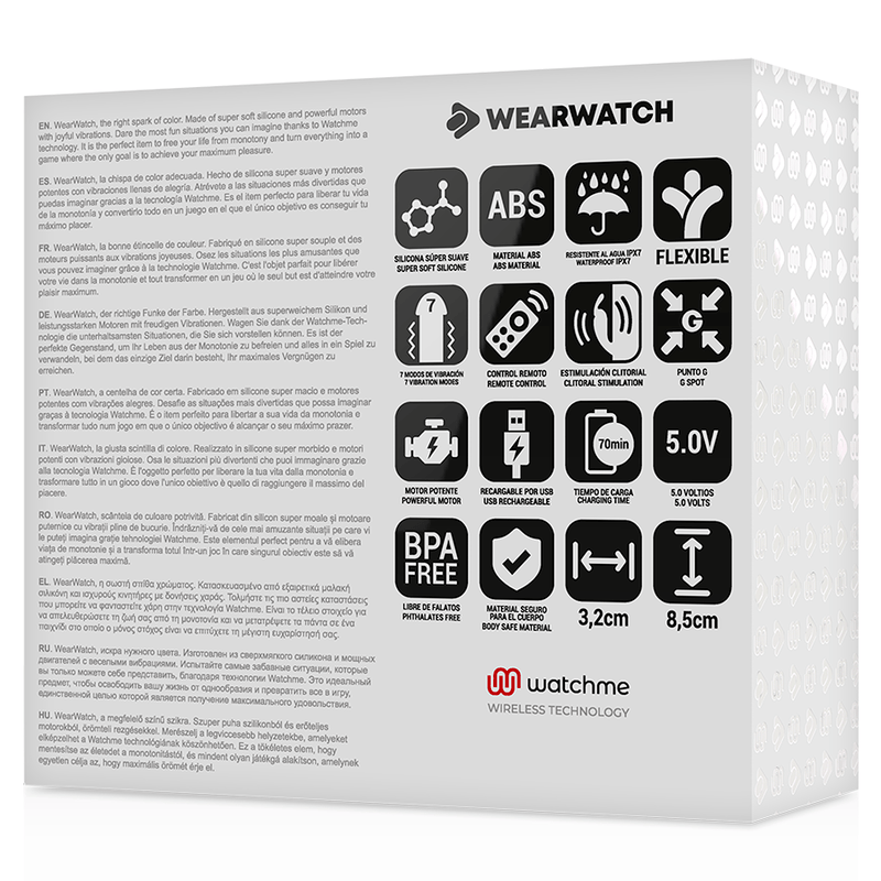 Vibrator Watchme Dual Indigo/Schwarz – Ansicht 6