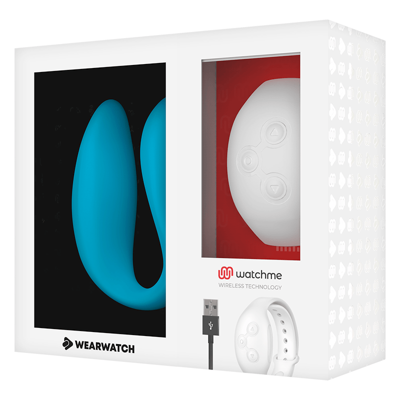 Vibrator Watchme Dual Indigo/Weiß – Ansicht 5