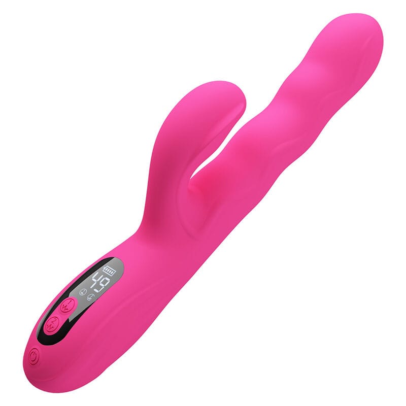 Vibrator Winters Rabbit multifunktional mit LED-Anzeige Rosa – Ansicht 2