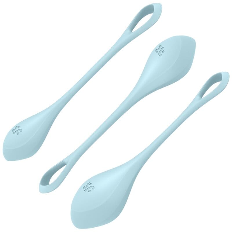 Vibrator Yoni Power 2 Trainingsset Blau