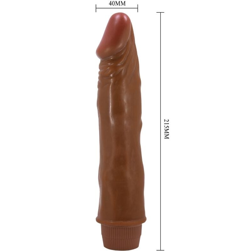 Vibrator Zwerg Mulatte 21 cm