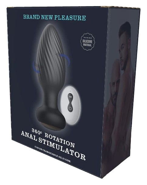 Vibrierender und rotierender Plug Turn Ass 8 x 3.4cm