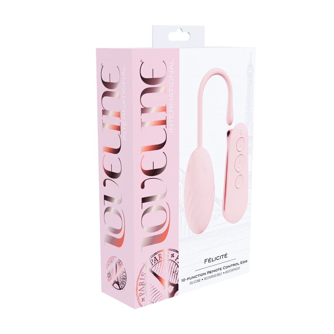 Vibro-Ei Félicité mit Fernbedienung Rosa 16 x 3,2 cm – Ansicht 2