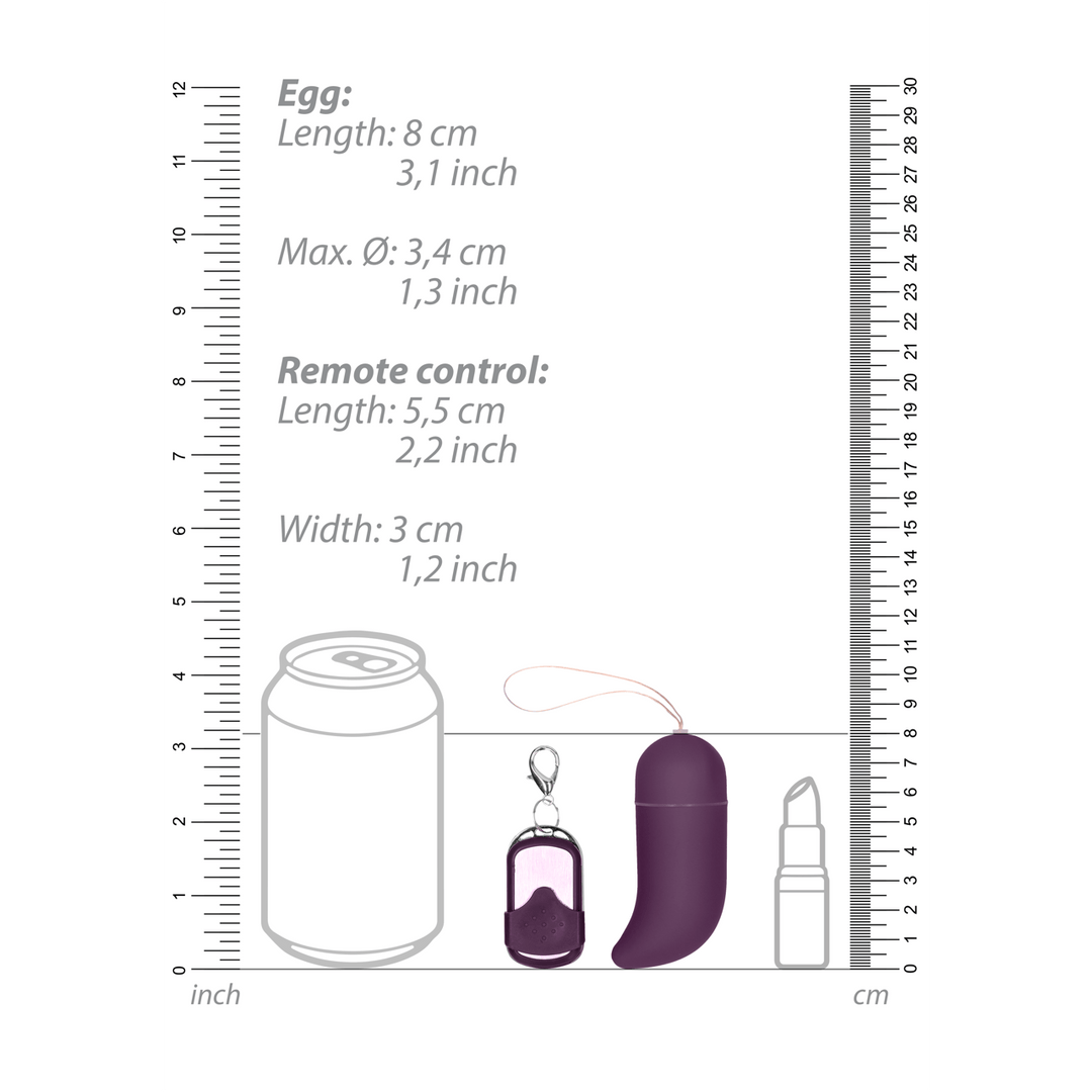 Vibro-Ei G-Punkt kabellos Schwarz 8,8 x Ø 3,4 cm – Ansicht 14