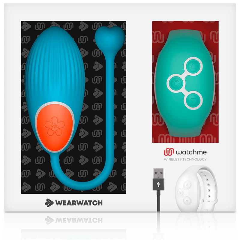 Vibro-Ei Watchme mit Fernbedienung Blau/Aquamarin – Ansicht 5