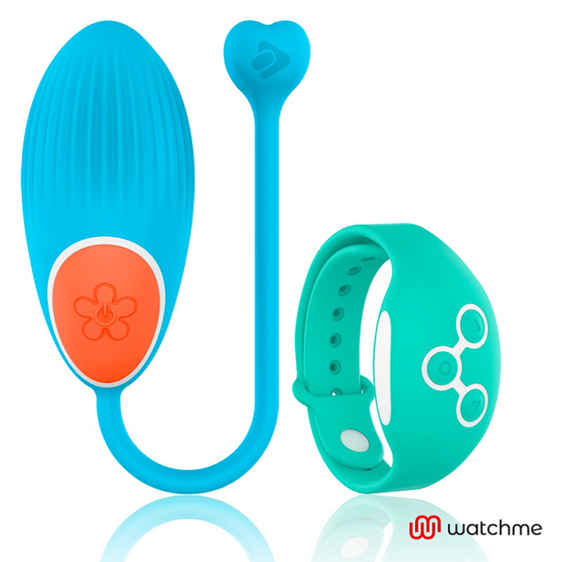 Vibro-Ei Watchme mit Fernbedienung Blau/Aquamarin – Ansicht 2