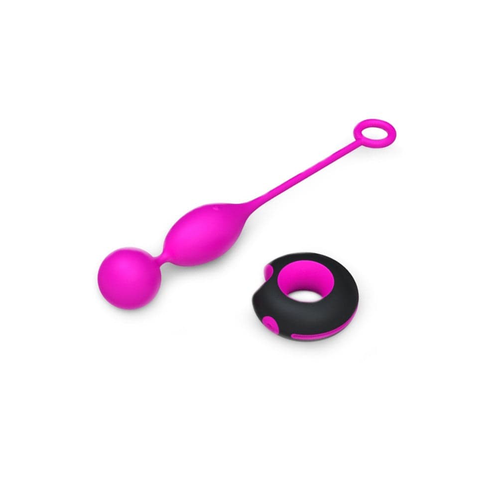 Vibroei Double 20 x 3,5 cm Rosa