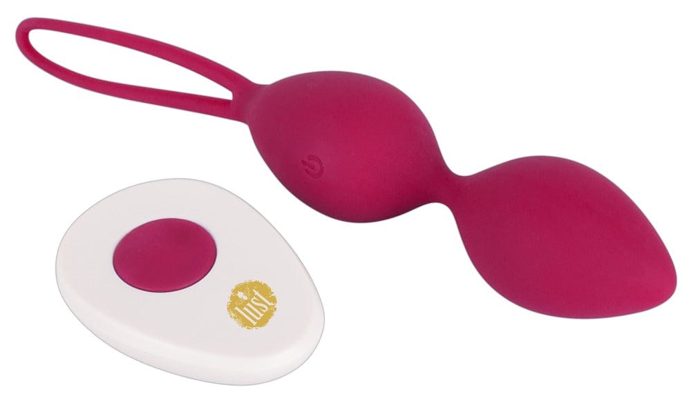 Vibroei Zweifacher Tropfen 20 x 3,6 cm Pink