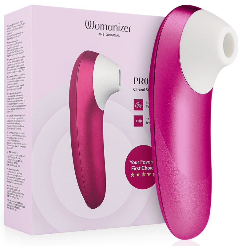Womanizer - Pro Vibrant Klitoralstimulator Pink
