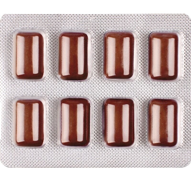 Wug Power Up – Funktioneller Koffein – Und Mate – Kaugummi Mit Kaffeegeschmack, 8 Stück Pro Blisterpackung