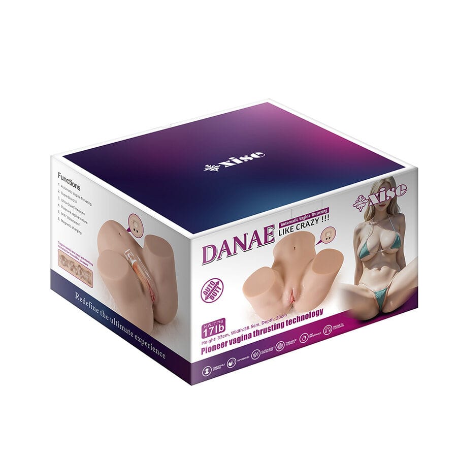 Masturbator Danae Stossender Realistischer Vagina-Mastubador mit Vibration in Mehreren.14