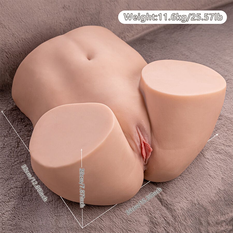 Masturbator Ethel Realistischer Vagina- mit Mehreren Vibrationspositionen.15