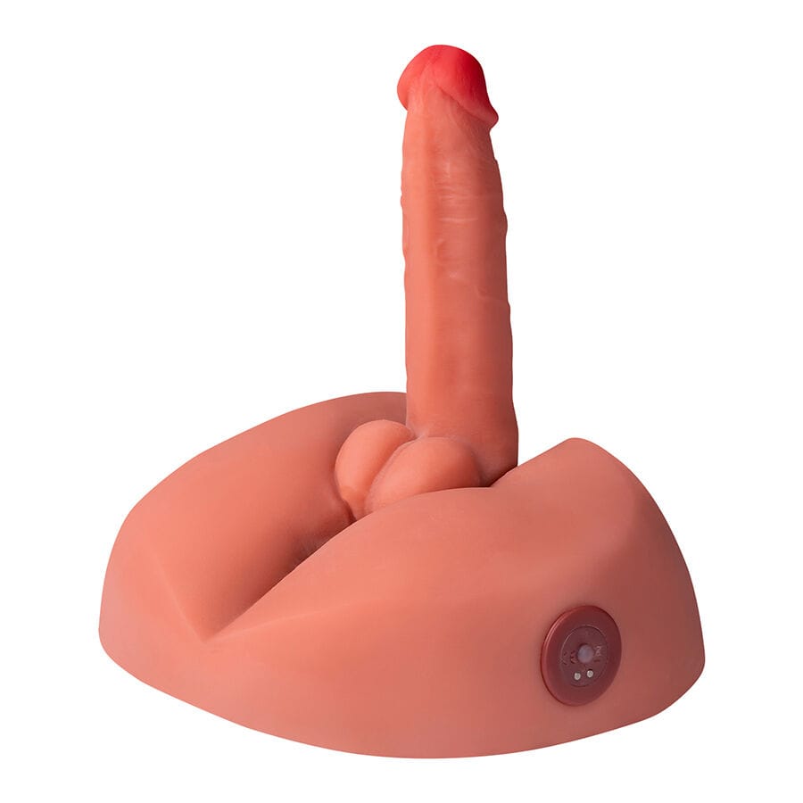 Realistischer Vibrator Honey Realistischer DildMasturbator mit Vibration Transparent 19 x.2