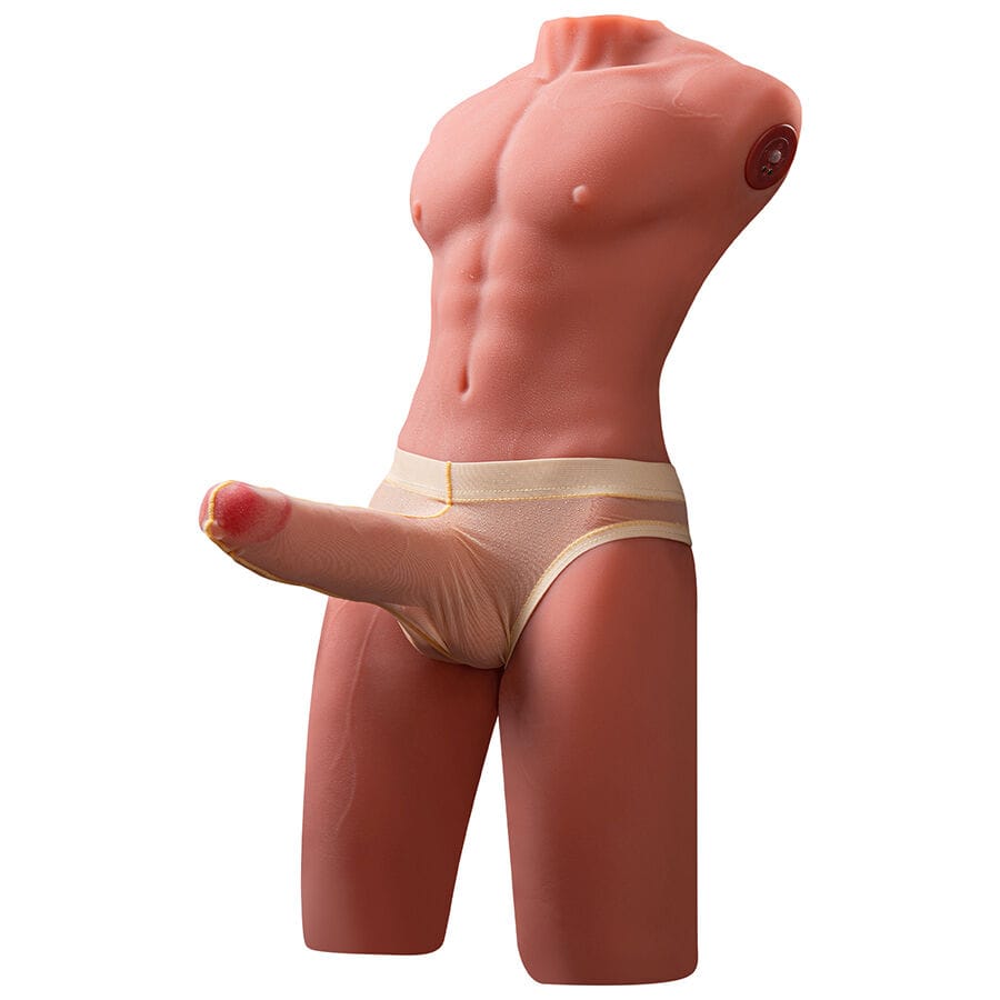 Liebespuppe Jason Halbkörper Realistischer Männlicher Torso mit Stoss- und.2
