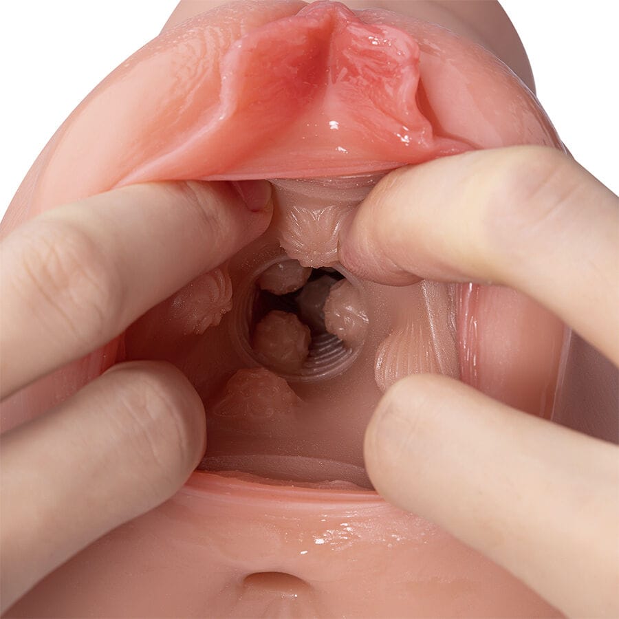 Masturbator Ramar Vagina- mit Vibration Transparent.10