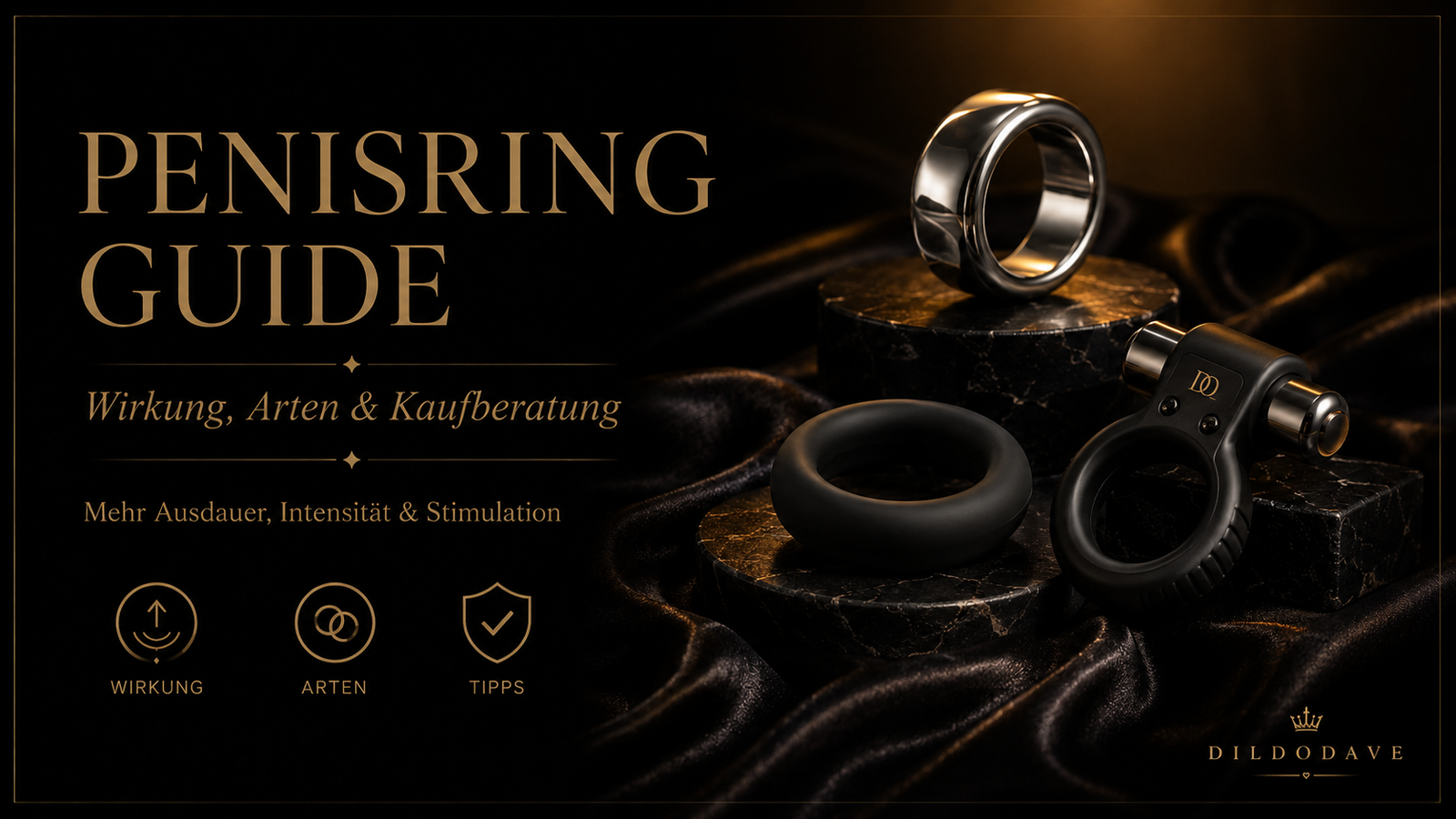 Cock Ring Guide – Alles über Penisringe: Wirkung, Arten, Anwendung & Kaufberatung
