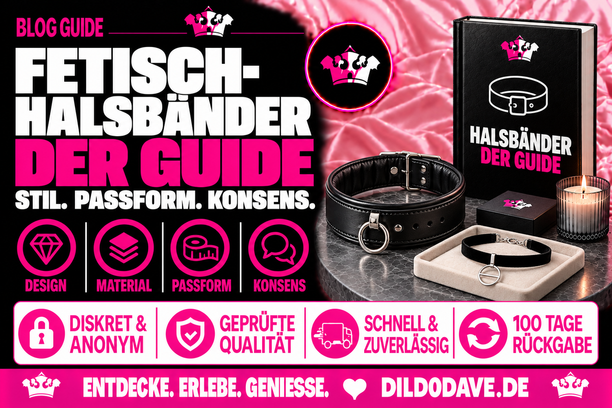 Fetisch Halsbänder – Eleganz, Dominanz und stilvolle Erotik