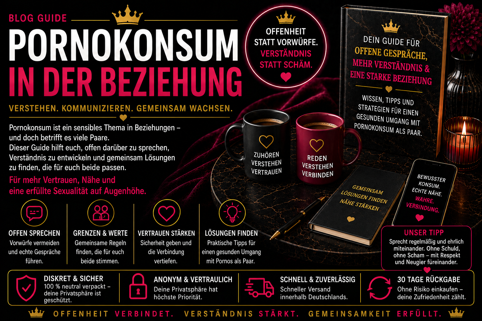 Pornokonsum in der Beziehung – Wann er stört und wann nicht