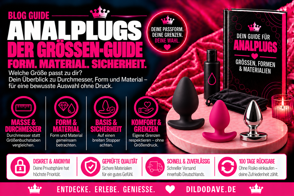 Analplug Größen-Guide – Welche Größe passt wirklich zu dir?