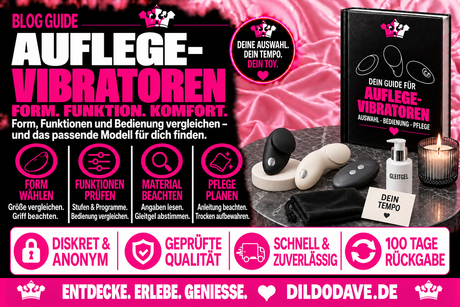 Auflegevibratoren – Der Guide: Stimulation ohne Eindringen