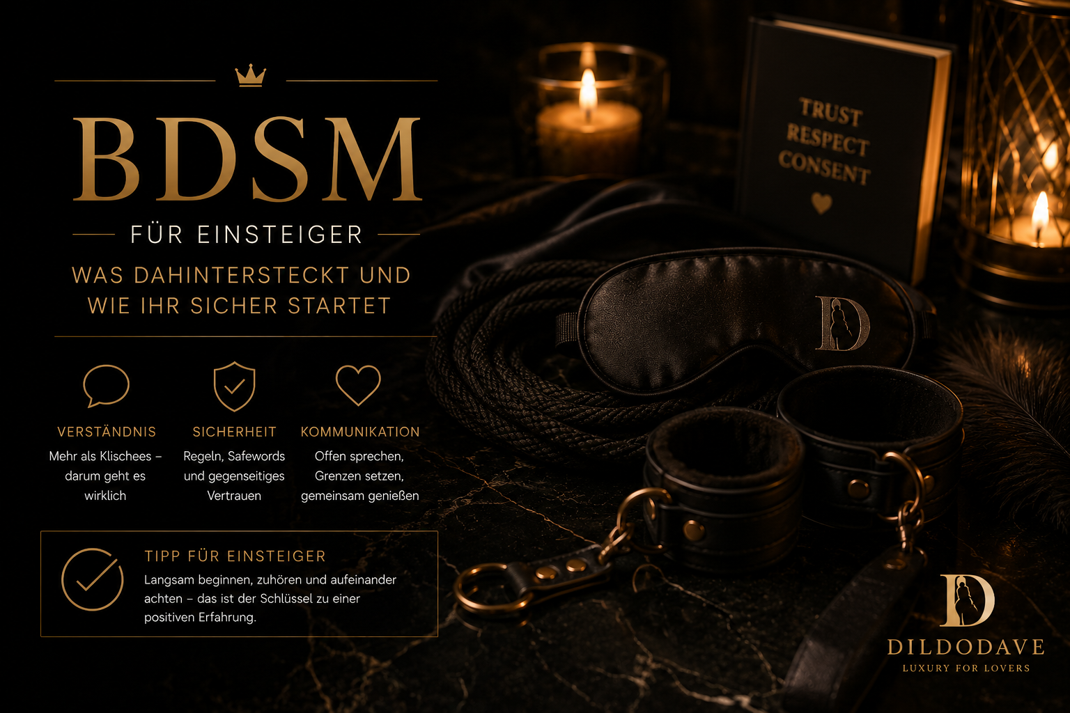 BDSM für Einsteiger – Was dahintersteckt und wie ihr sicher startet