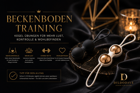 Beckenbodentraining & Kegel-Übungen – Mehr Lust durch stärkere Muskeln