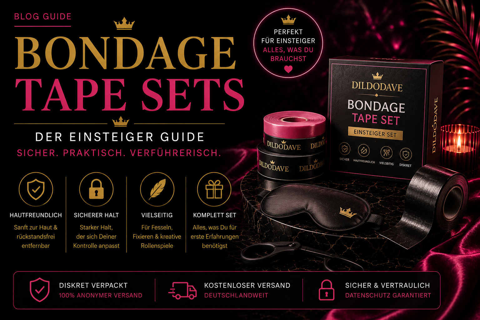 Bondage-Tape & Bondage-Sets – Der Einsteiger-Guide