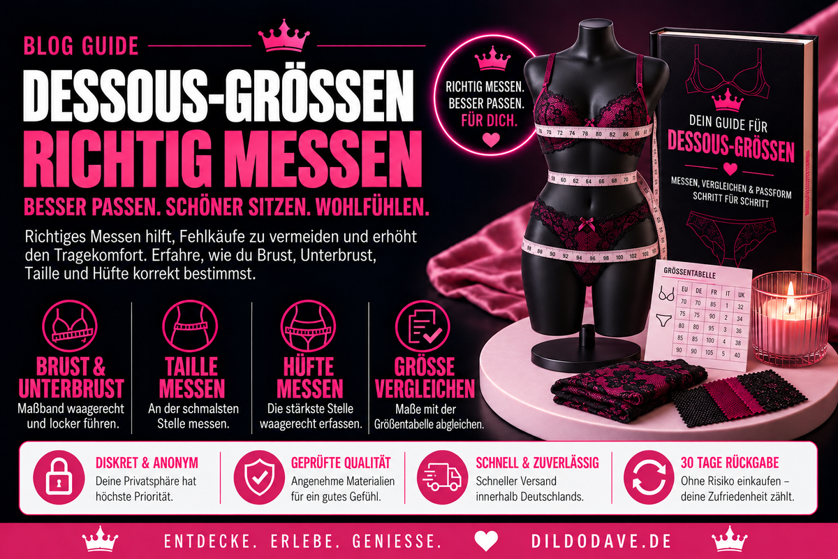 Blog guide: Measuring Lingerie Sizes Correctly – Bra, Dress Size & One Size