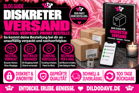 Diskreter Versand bei dildodave.de – So funktioniert es