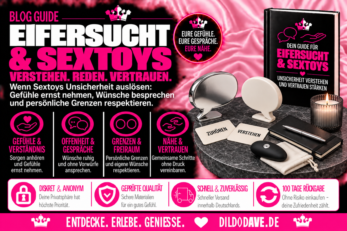 Eifersucht & Sextoys – Wenn der Partner unsicher ist