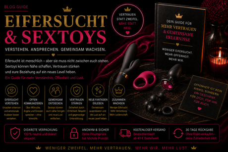 Eifersucht & Sextoys – Wenn der Partner unsicher ist
