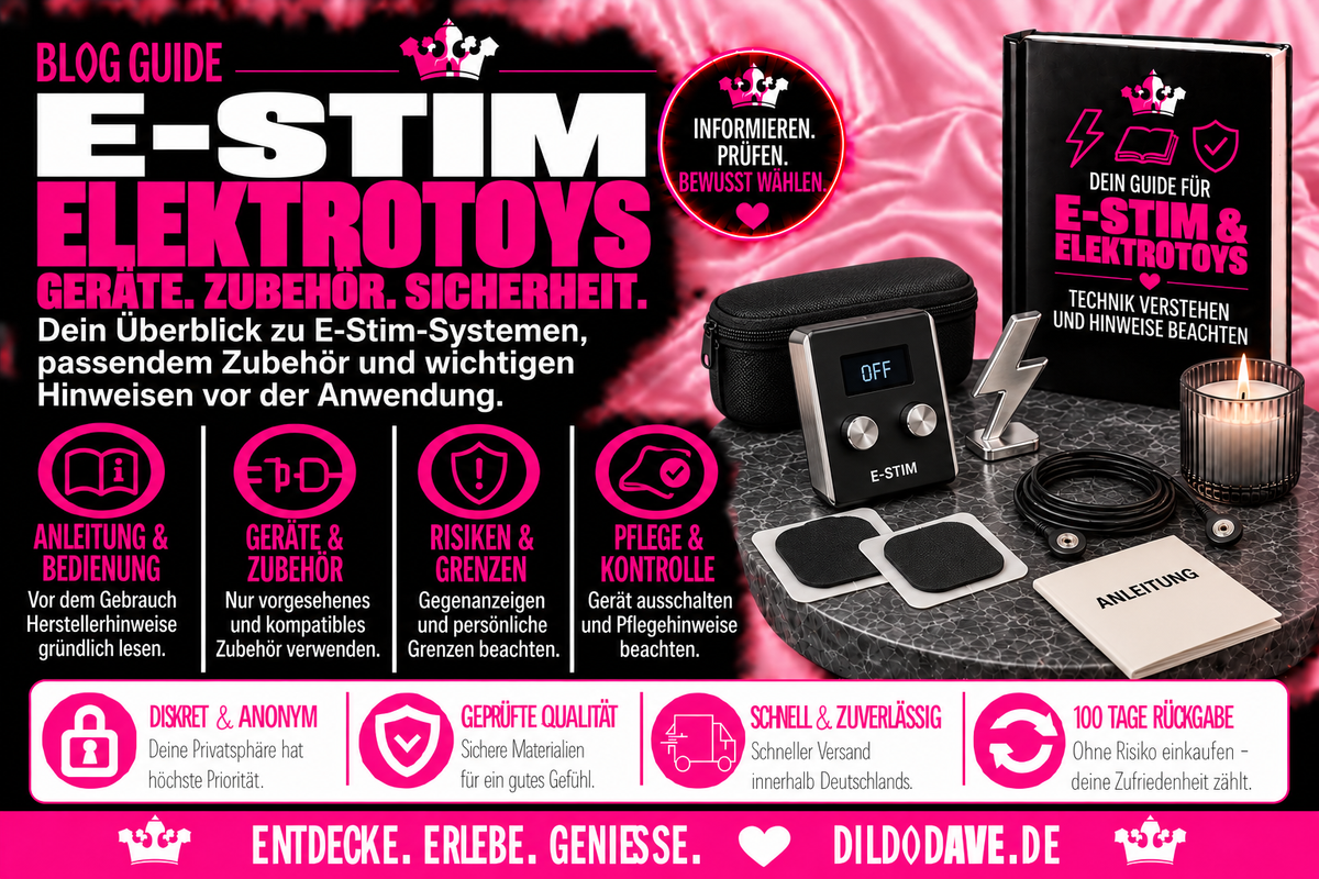 Elektroschock Sextoys - mit Strom zum Orgasmus