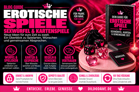 Erotische Spiele, Sexwürfel & Kartensets – Der Guide für Paare
