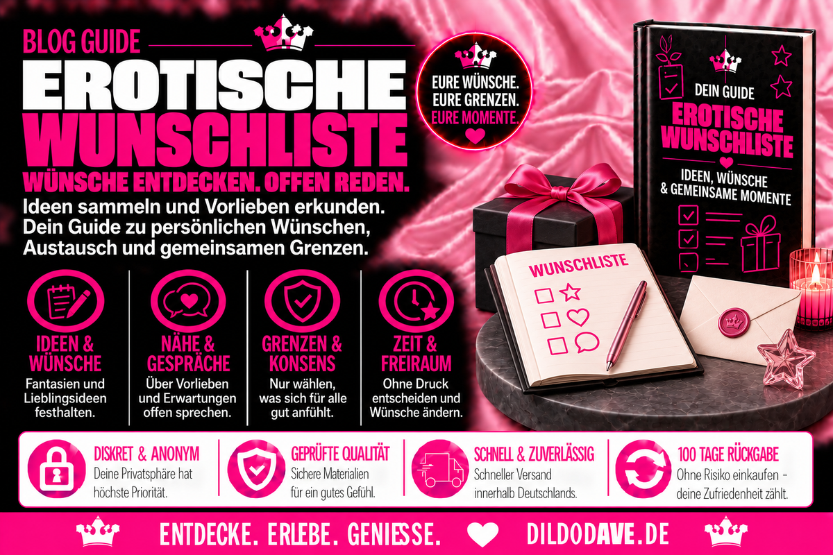 Erotische Wunschliste – So kommunizierst du deine Wünsche