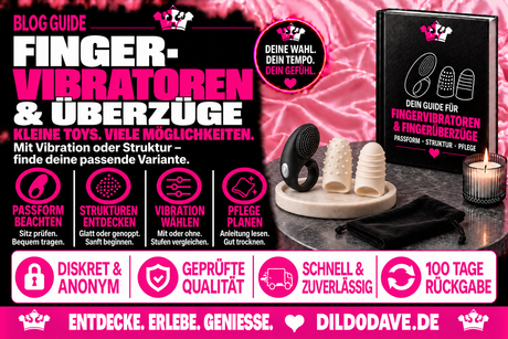 Fingervibratoren & Fingerüberzüge – Klein, direkt, unauffällig