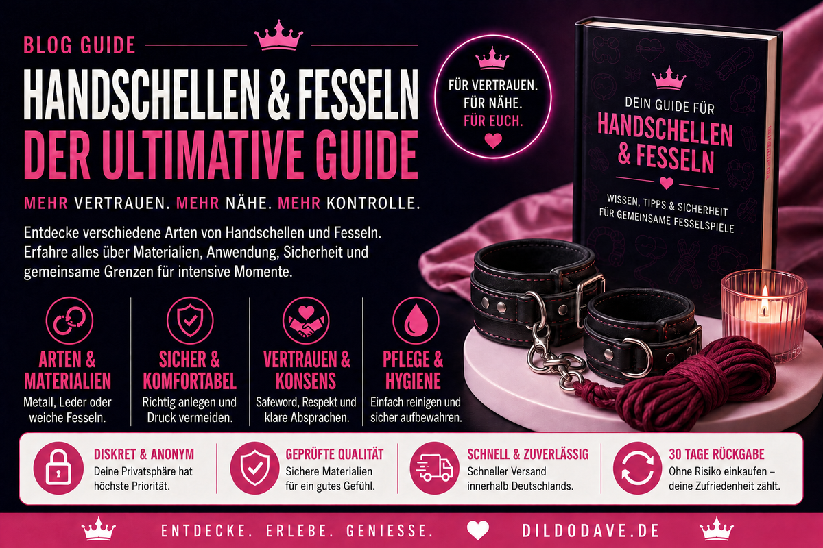 Handschellen & Fesseln – Metall, Leder oder Plüsch?