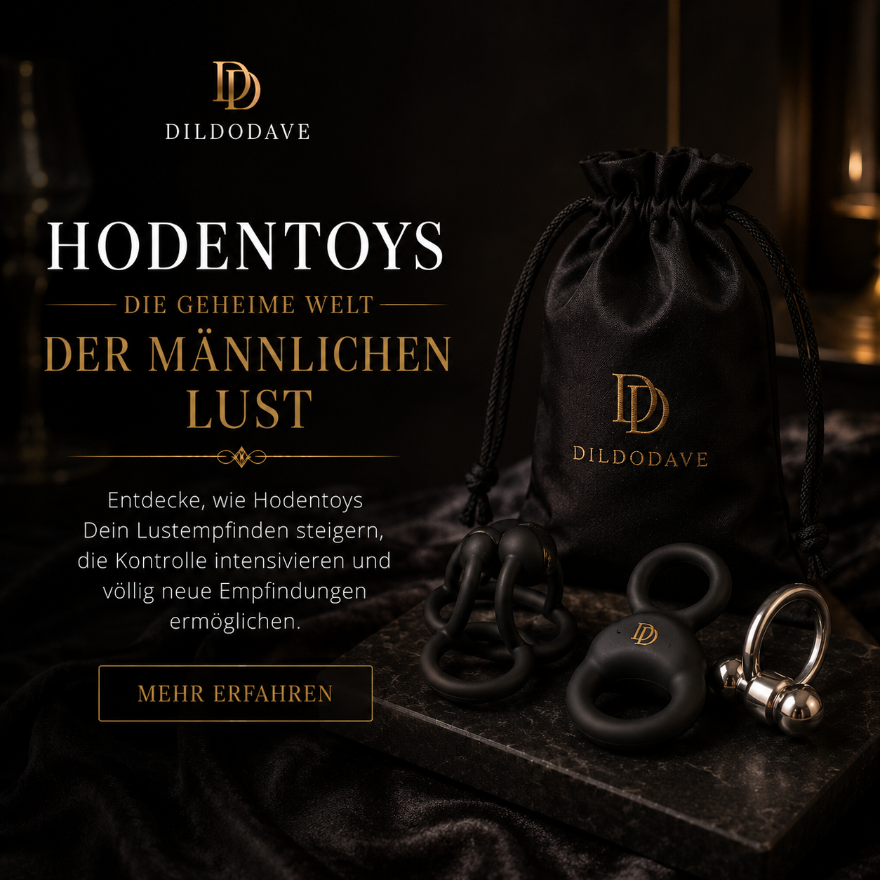 Hodentoys – Intensive Stimulation für Männer