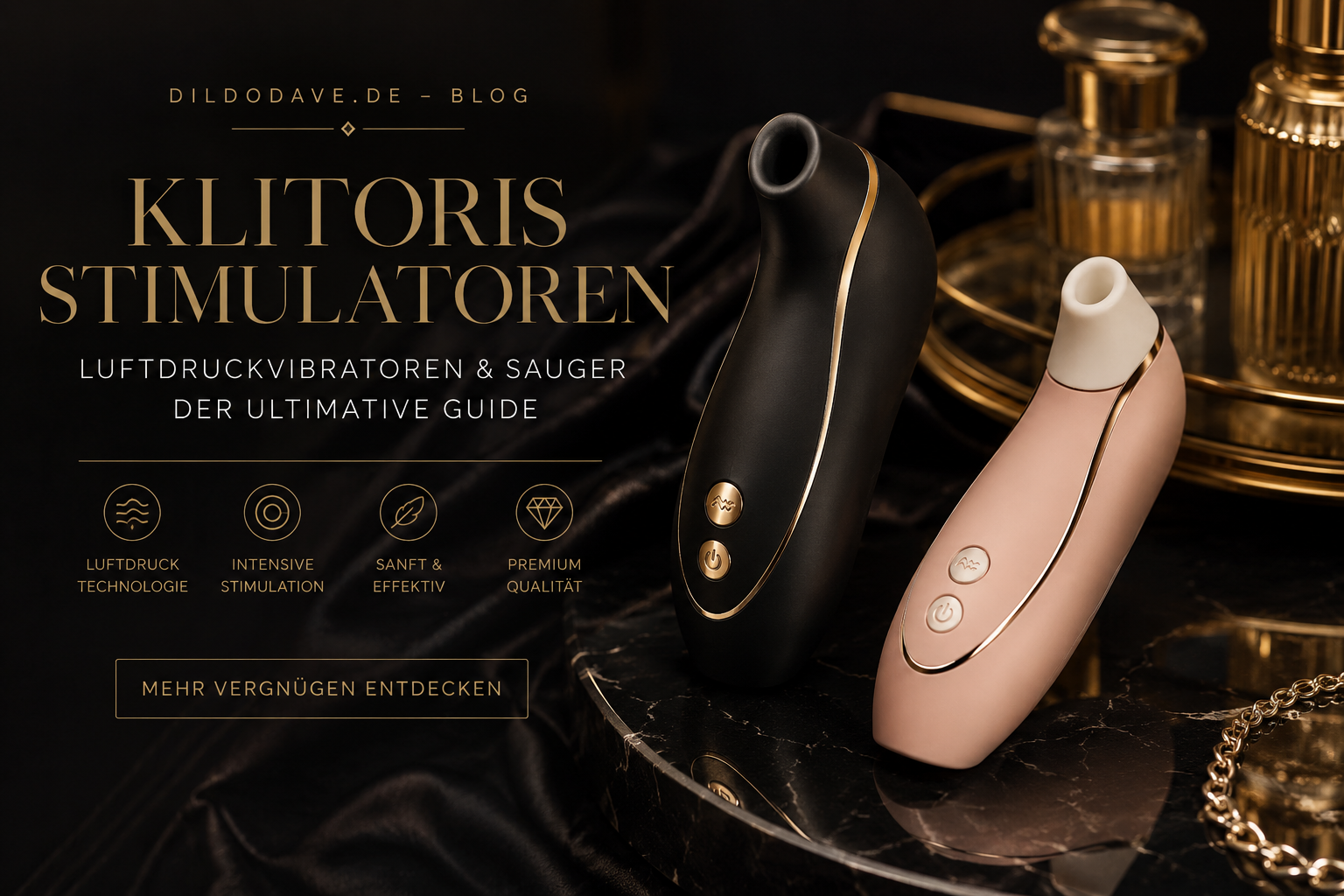 Klitoris-Stimulatoren – Arten, Wirkung & Kaufberatung (Luftdruckvibratoren & Sauger)