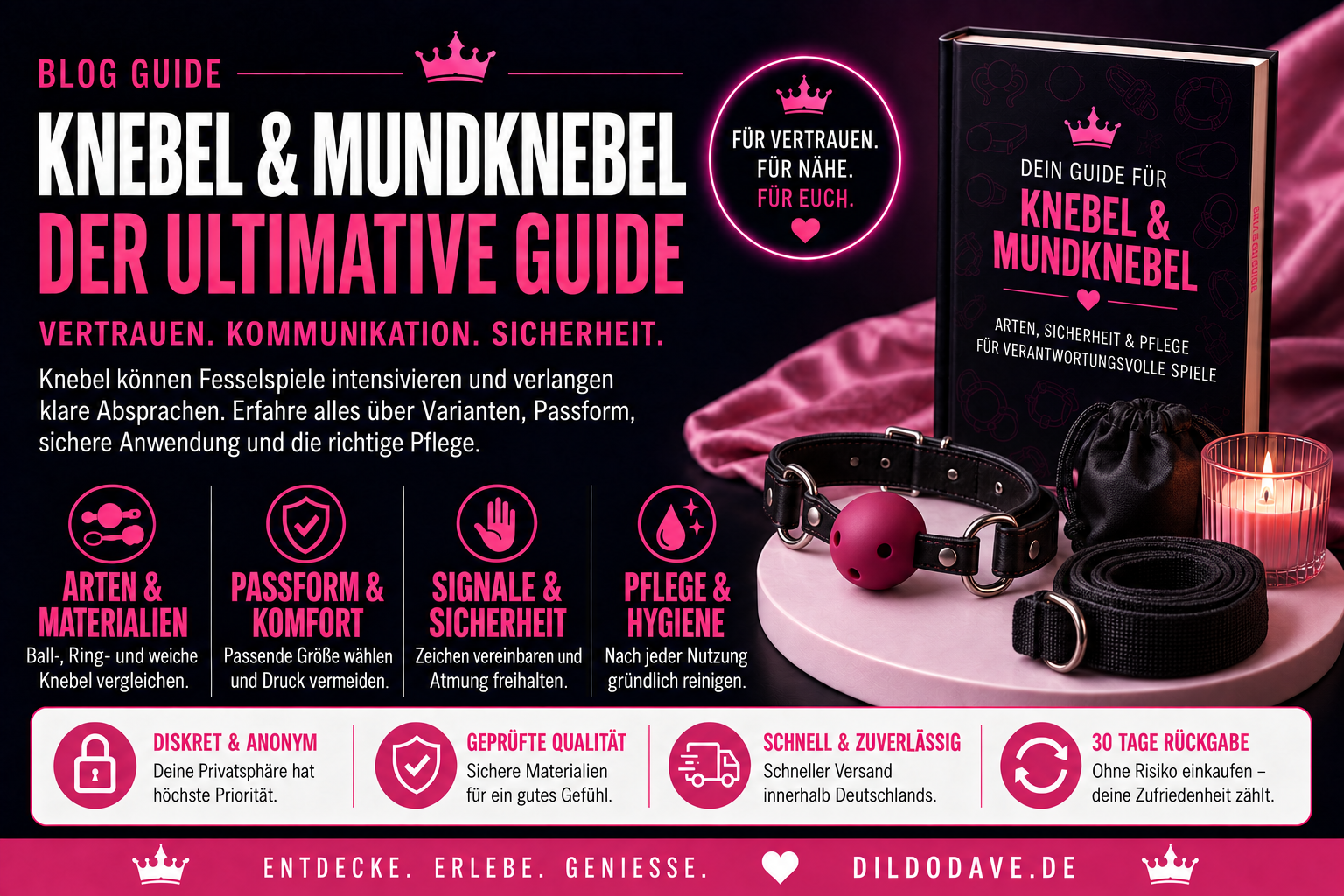Knebel & Mundknebel – Der Guide: Arten, Sicherheit & Einstieg