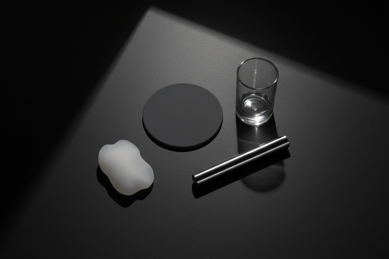 Sextoy-Materialien im Vergleich: Silikon vs. TPE vs. Glas vs. Metall – Was ist das Beste?