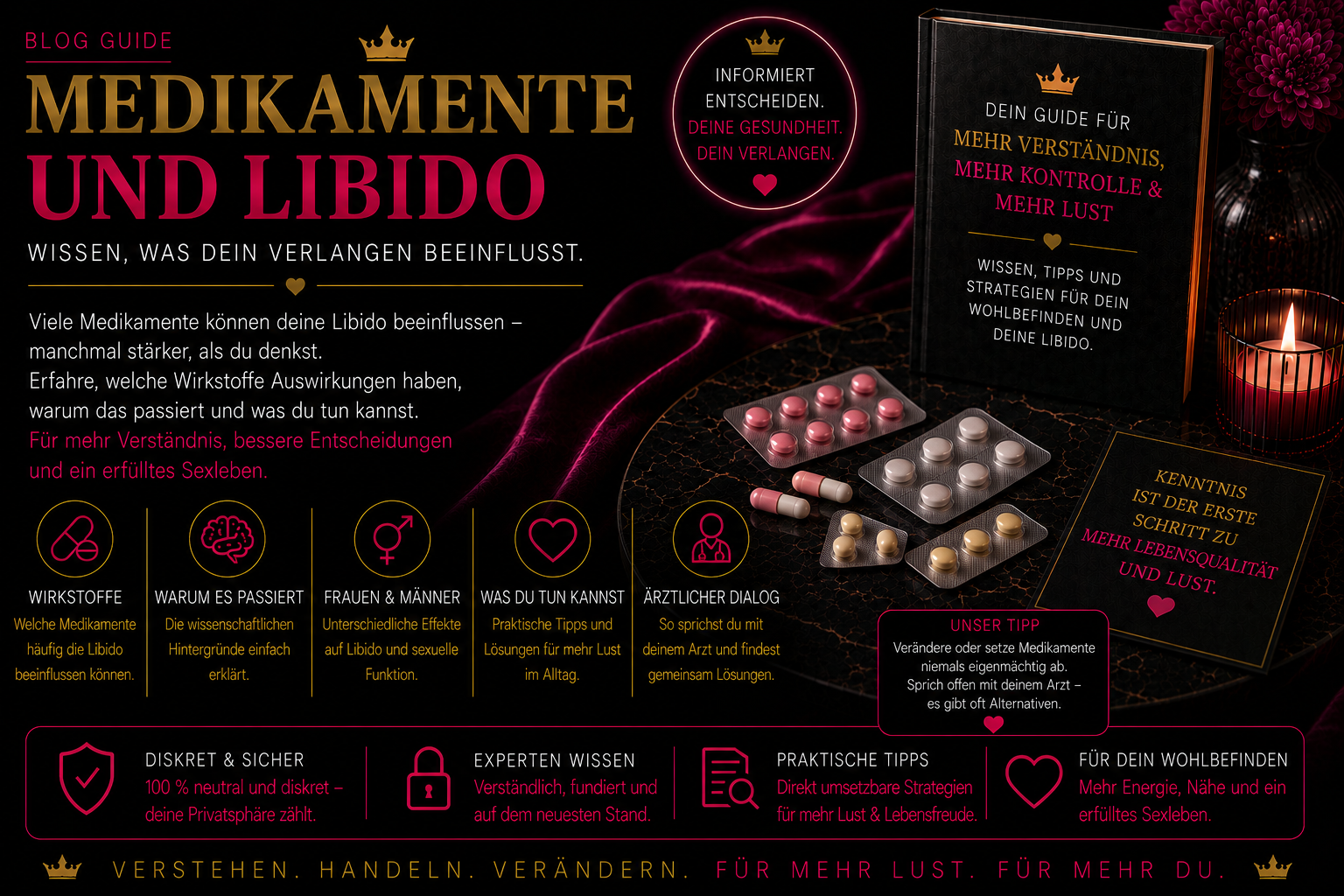 Antidepressiva & Libido – Wenn Medikamente die Lust dämpfen