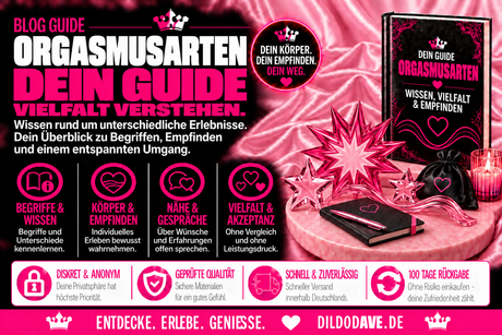 Die Orgasmusarten – klitoral, vaginal, anal und multipel