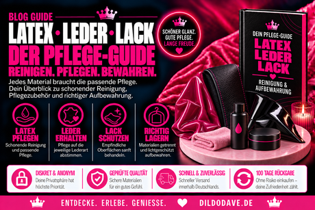 Latex, Leder & Lack richtig pflegen – Der Materialguide