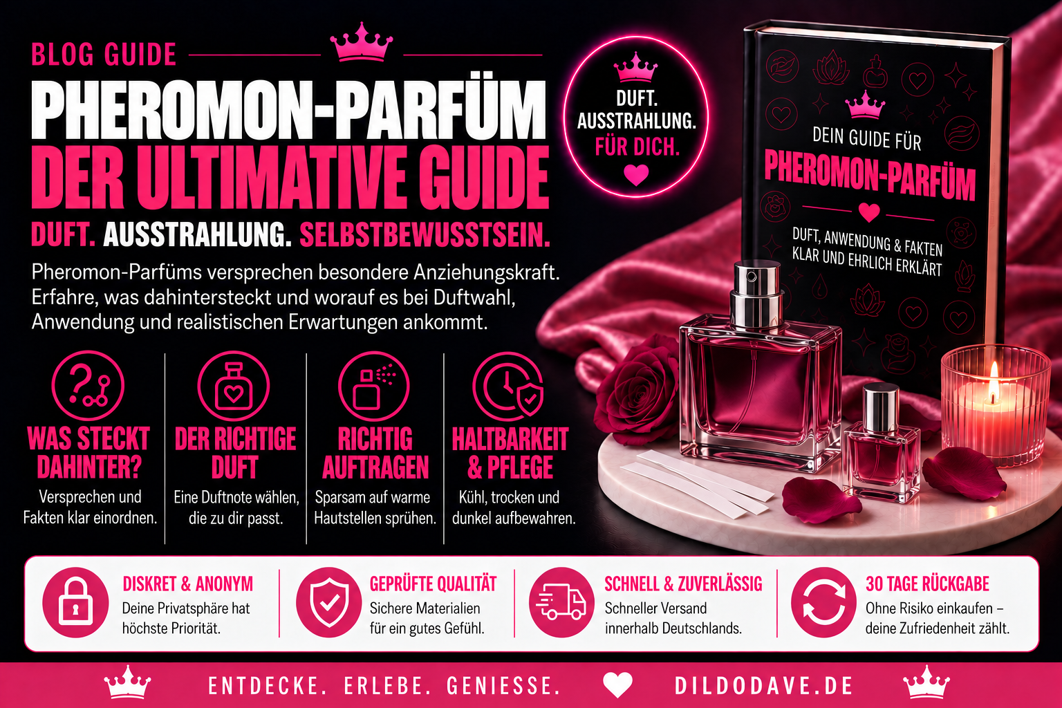 Pheromon-Parfüms – Was ist dran und wie wendet man sie an?