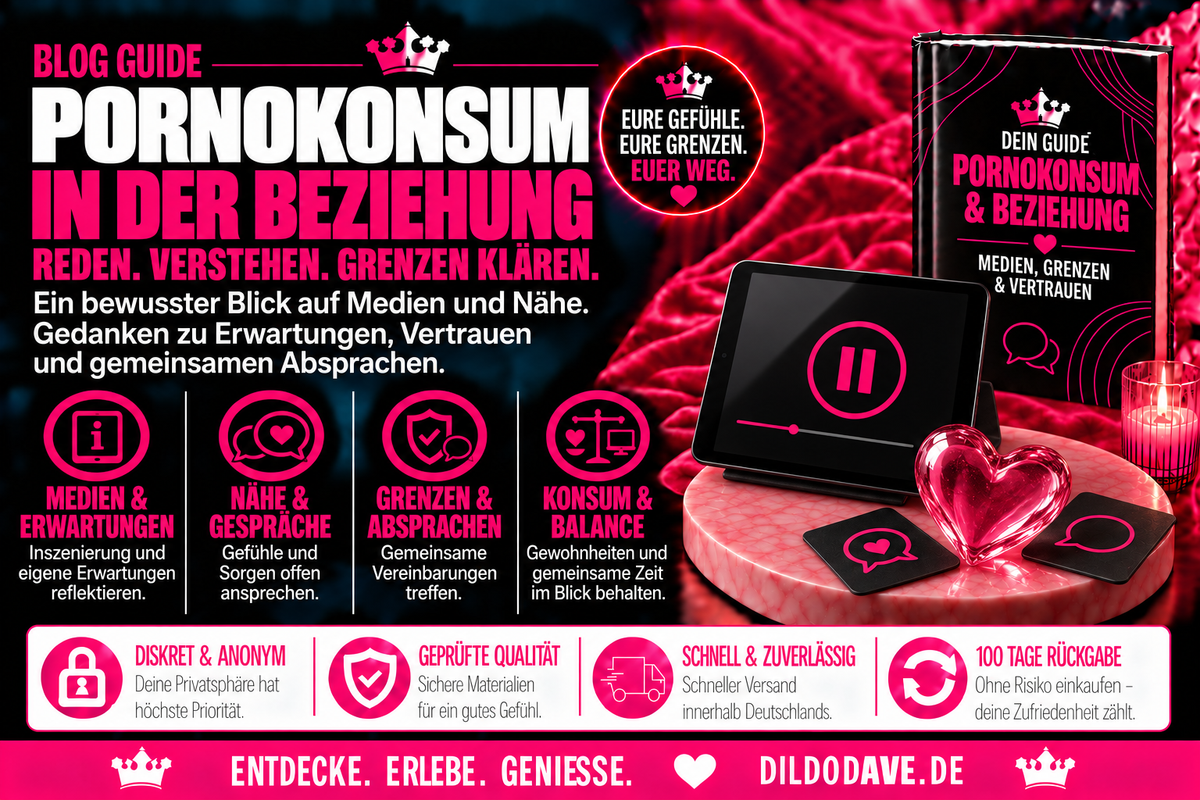 Blog-Guide Pornokonsum in der Beziehung: Reden. Verstehen. Grenzen klären.