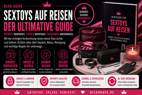 Sextoys auf Reisen – Flugzeug, Zoll & diskret packen