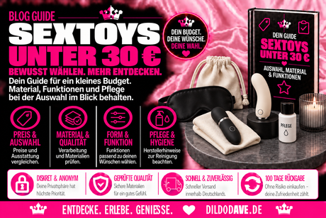 Sextoys unter 30 Euro – Die besten günstigen Modelle