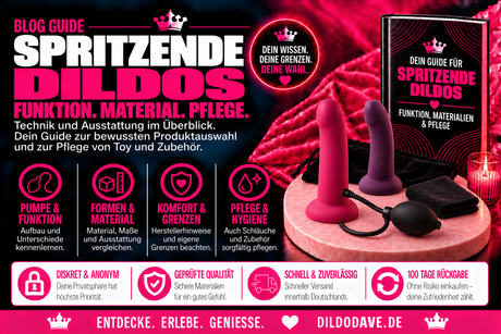 Spritzende Dildos – Ein intensives Lust-Erlebnis für wahre Abenteuerlustige